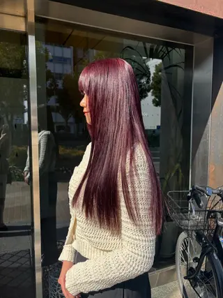 ロング カラー miu /透明感カラーのヘアスタイル