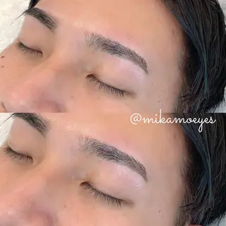 アイブロウ olu 美甘 カレンのマツエク・マツパデザイン