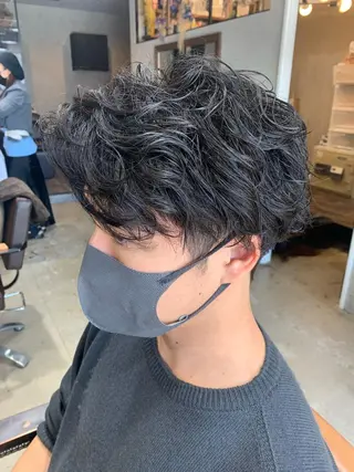 メンズ 大木 華のヘアスタイル