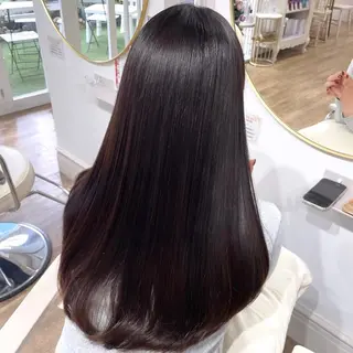 ロング 艶カラー/中崎町/ マナ🌼のヘアスタイル