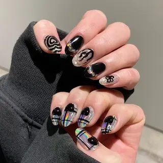 ネイル kana/モード ・グランジ໒꒱のネイルデザイン