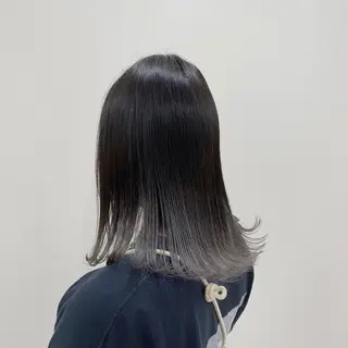 ミディアム カラー マンツーマン女性 美容師 奏のヘアスタイル