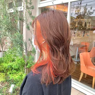 ミディアム ヘアアレンジ SOUPLE 土谷優乃のヘアスタイル