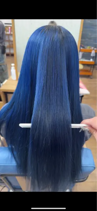 ロング カラー Y'sBlue丸亀店所属・カラー大好き🌈 カットモデル募集中のヘアスタイル