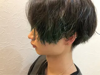 カラー メンズ eins.hair所属・過去一の柔髪ヘア 🌿einshairのヘアスタイル