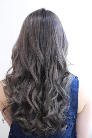 セミロング シールエクステ🎀 ハイトーン特化🎀のヘアスタイル