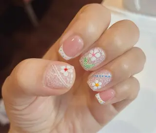 ショート 上野ネイルサロン AILEのネイルデザイン