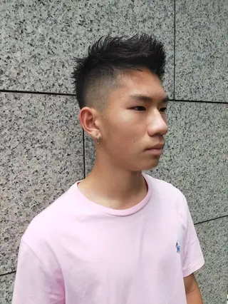 ショート メンズ HIRO銀座仙台店所属・山並 つばさのヘアスタイル