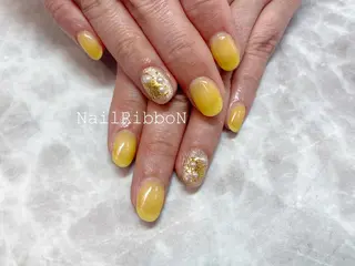 ネイル ネイルリボン 石田のネイルデザイン
