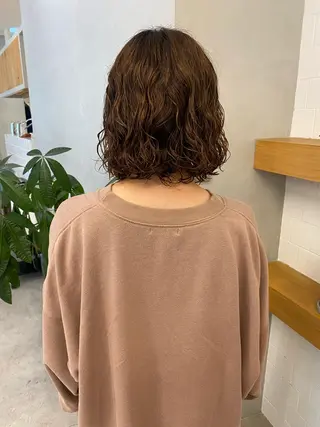 ミディアム カラー ヘアアレンジ 、 、のヘアスタイル