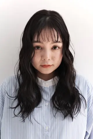 セミロング カラー ブリーチなしWカラー レイヤー/KOHNOのヘアスタイル