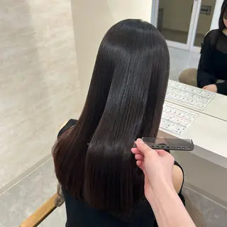 セミロング 髪質改善&ヘアケア /菊池琉那のヘアスタイル