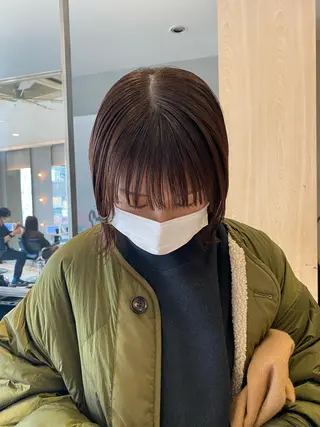 ショート カラー 艶髪/ダークトーン 🩶丸山日向のヘアスタイル