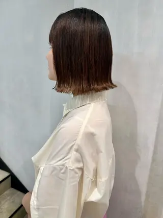 ショート ミゾブチ ユリカのヘアスタイル