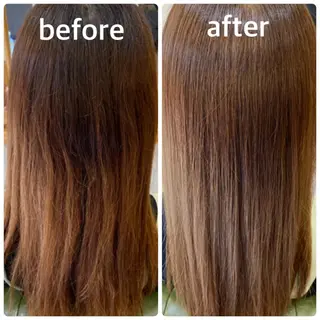 セミロング カラー エイトウメダ 店長 稲尾友則のヘアスタイル