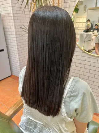 ロング カラー 石井 佑樹のヘアスタイル