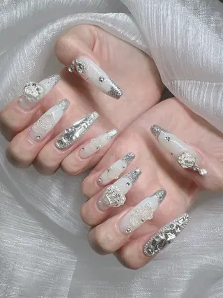 ネイル Lee Nails チップ長さだし専門店のネイルデザイン