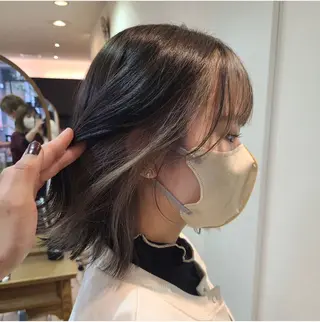 ショート カラー ヘアフラッグ西葛西店所属・デザインカラー⭐️ Yamauchiのヘアスタイル