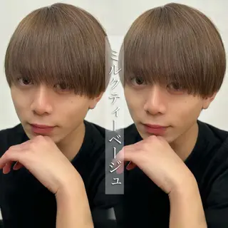 カラー メンズ メンズ/メッシュ ‪‪/セット/aoiのヘアスタイル