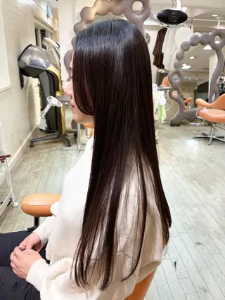 ロング カラー ボブ/透明感カラー /大宮/たぐち🥣のヘアスタイル