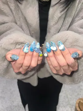 ネイル 個性派／中韓ネイル SAKURAのネイルデザイン