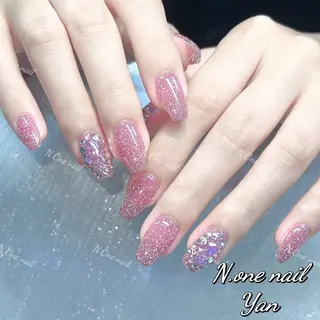 ネイル 長いだし/スカルプ/ パラシェルN.oneのネイルデザイン