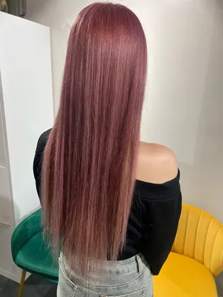 ロング カラー CORE 新宿所属・セキ ユキ🦋のヘアスタイル