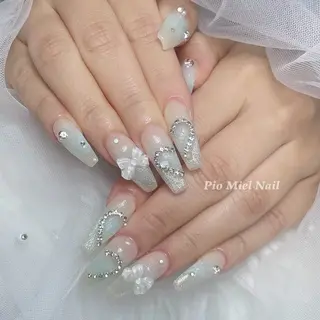 ネイル HANA 長さだしのネイルデザイン