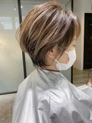 ショート LA KING GINZA TOKYO所属・🧡ショートの達人 🧡SHOのヘアスタイル