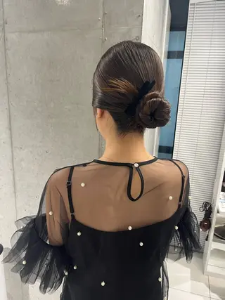 ヘアアレンジ りおな/エクステ /ミルクティーカラーのヘアスタイル