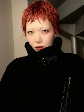 ショート 中野 莉子のヘアスタイル