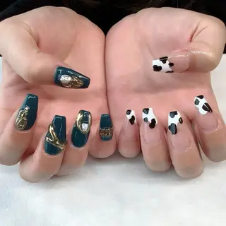 ネイル 💎🐰 saki. m 🐰💎のネイルデザイン