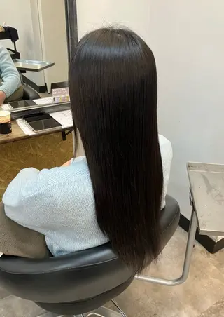 ロング 🌿美髪縮毛矯正 のプロ安川🌿のヘアスタイル