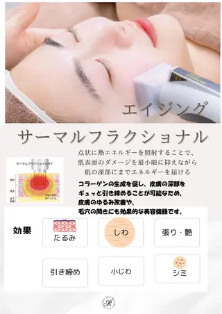 西区九条エステ MITUREIサロンのエステ・リラクイメージ