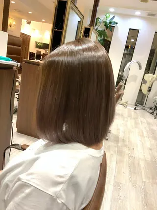 ショート 🌿ストレート🌿 髪質改善☘️シュウヤのヘアスタイル