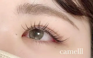 マツエク・マツパ 【那覇/束感まつ毛】 キャメルのマツエク・マツパデザイン