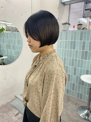 ショート garage.所属・吉田 慎冴/メンズパーマのヘアスタイル