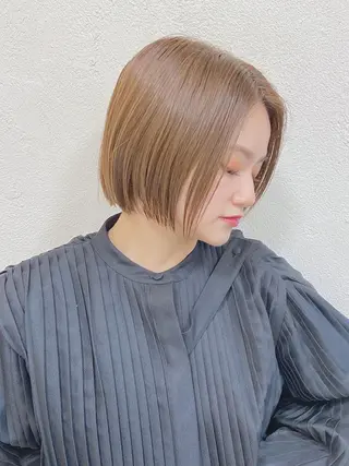 ミディアム 🦋透明感カラー🦋 なつやのヘアスタイル