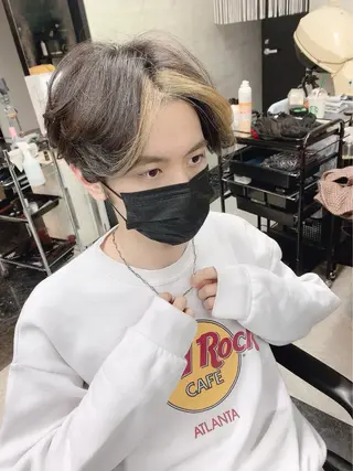 カラー メンズ 柔らか質感/髪質改善 ⚡️Ren⚡のヘアスタイル