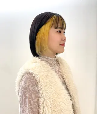 カラー Libero／ HARUKA【柏】のヘアスタイル