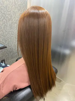 ロング 萩原 あんのヘアスタイル