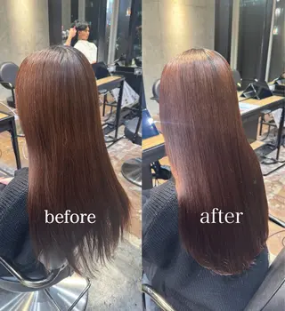 ロング 髪質改善/矯正/ みさきのヘアスタイル