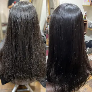 ロング glosstokyo所属・縮毛矯正技師須藤玲人 髪質改善師ゴトウのヘアスタイル