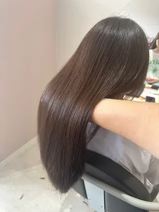 セミロング miri髪質改善 久留米/韓国のヘアスタイル