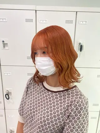 ショート カラー junna‎🤍調布 まつ毛/眉 激安のマツエク・マツパデザイン