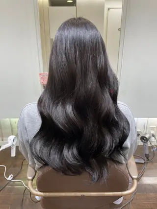 ロング 縮毛矯正/レイヤー /ひかるのヘアスタイル