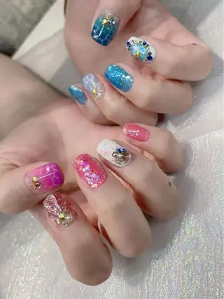 ネイル 長さだし専門店 M2　rikaのネイルデザイン