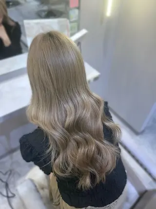 カラー 🤍ふんわりアイドル カラー🎀Rio🪽のヘアスタイル