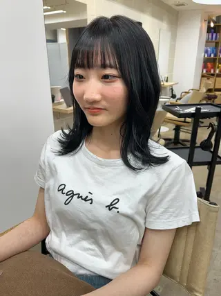 ミディアム カラー sand  S Ginza所属・🌟sand🌟 丸山悠斗のヘアスタイル