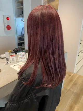 セミロング カラー SERENA ㅤのヘアスタイル